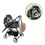 ideal para proteger el carro del bebe de la lluvia