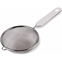 Colino Da Tè A Maglia Fine In Acciaio Inox - 7 Cm Di Diametro - Con Impugnatura A Uncino - 3