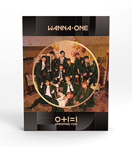 WANNA ONE - 0+1=1 I PROMISE YOU (2nd Mini Album) [Night ver.] CD+Photobook+Photocard+Mirror Card+Tazo+Folded Poster
