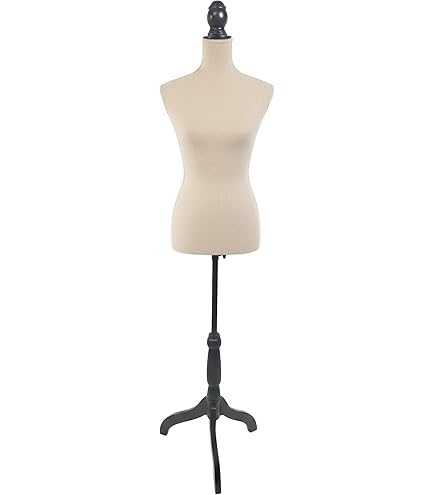 Paspop T220 paspop torso verstelbaar (vrouwelijke torso vrouwelijk) met statief schuim - barok