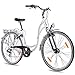 Produktbild KCP 28" DAMENFAHRRAD CITYRAD Primavera ALU 7 Gang Weiss Retro Look - 71,1 cm (28 Zoll)