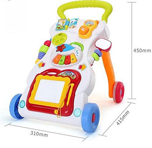 Baby Spiel und Laufwagen Lauflernhilfen Babyspielzeug Motorikspielzeug Baby Kleinkindspielzeug - 3