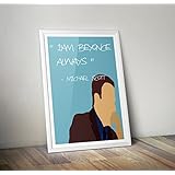 Das Büro TV Show inspiriert drucken, Michael Scott Zitat A4 8,3 x 11,7 Zoll