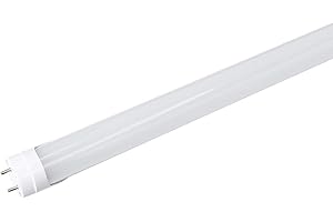 DECK INN LED Pack of 2 2FT Tube Light 9W=18W T8 6500K Day Light-800lm Ideal for Kitchen Garage Shop Warehouse Best Fluorescent Tube Replacement