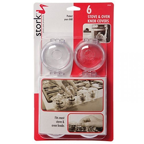Stork Child Care Stove Knob Covers (6 Pack)