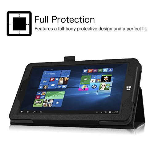 Fintie TrekStor SurfTab wintron 7.0 Hülle – Slim Fit Folio Kunstleder Schutzhülle Case Cover Tasche mit Ständerfunktion für TrekStor SurfTab wintron 7.0 17,8 cm (7 Zoll) Tablet-PC - 5