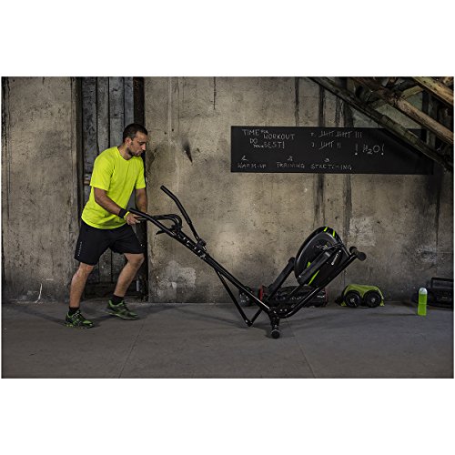 Fitkraft Tornado FTKTORMTOR Crosstrainer Ellipsentrainer mit Computer und Pulsmessung Schwarz - 16