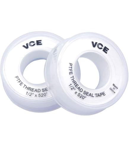 SENRISE PTFE-Klebeband Teflonband - Hitzebeständig Bis 300°C, 0,13mm Stark