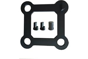 Twowinds - Plantilla Taladro (96 mm) Compatible con Festool MFT/3 DIY - Plantilla Mesa Fresado MFT - Plantilla de Perforación