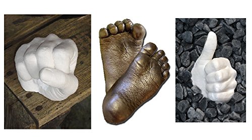 Bambehina Handabdruck-Set für Baby- und Kinderhände oder Fuß – im praktischen Abformeimer - 2