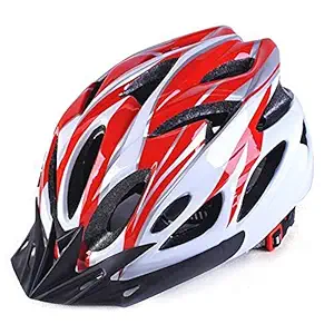 UDee Adult Cycling Bicycle Helmet, Lightweight Unisex Helmet, Airflow Bicycle Helmet (RED)