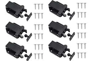 SZETOSY 6 chiusure per armadio con sblocco al tocco, serrature magnetiche Goodchanceuk per cassetto, premere per aprire, sblocco al tocco