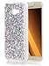 Produktbild Samsung Galaxy A5(2017)/A5(2017) Duos Hülle Glitzer [Silber] ISENPENK Durchsichtig Samsung Galaxy A5(2017)/A5(2017) Duos Hülle Silikon Transparent,Ultra Slim TPU Liquid Glitter Glänzend Bling Fließen Flüssig Flüssigkeit,Schutzhülle Muster Handy Hülle Tasche