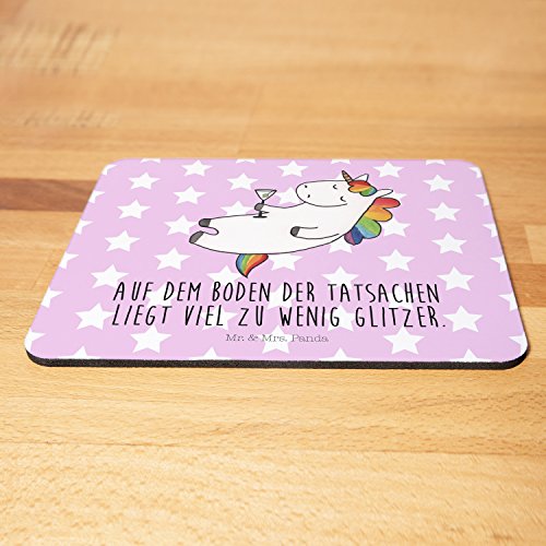 Mr. & Mrs. Panda Mauspad Druck Einhorn Cocktail – 100% handmade in Norddeutschland – Einhorn, Einhörner, Unicorn, Party, Spaß, Feiern, Caipirinha, Rum, Cuba Libre, Sekt, Freundin, Geburtstag, lustig, witzig, Spruch, Glitzer Mouse Pad, Mousepad, Computer, PC, Männer, Mauspad, Maus, Geschenk, Druck, Schenken, Motiv, Arbeitszimmer, Arbeit, Büro Einhorn, Einhörner, Unicorn, Party, Spaß, Feiern, Caipirinha, Rum, Cuba Libre, Sekt, Freundin, Geburtstag, lustig, witzig, Spruch, Glitzer - 3