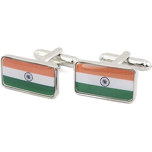 Peluche National Flag Cufflinks for Men