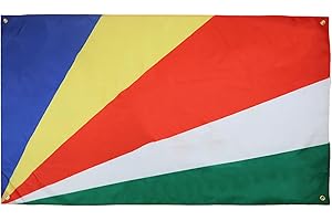 AZ FLAG Bandera Seychelles 150x90 cm con 4 ojales, bandera de Seychellois para balcón o pared