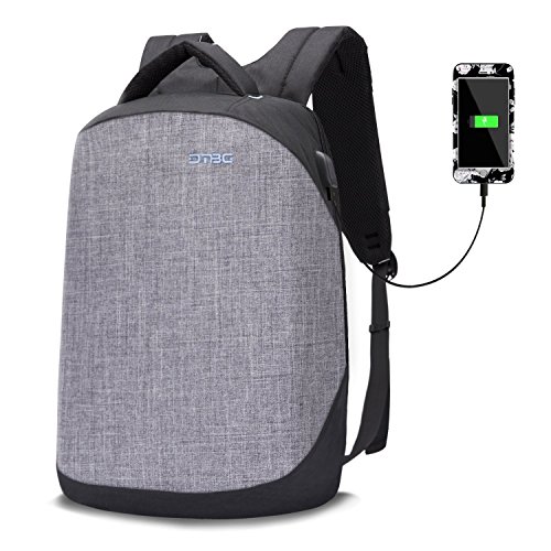 DTBG multifunktions Anti Diebstahl Rucksack mit USB Port Studenten Schule Rucksack leicht Daypack Business Backpack   15 Zoll Laptop Rucksack Computer