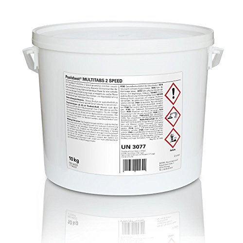 10 Kg – PoolsBest® Multi 2 Speed 6 in 1, Tabs (schnell- & langsaml.) - 2