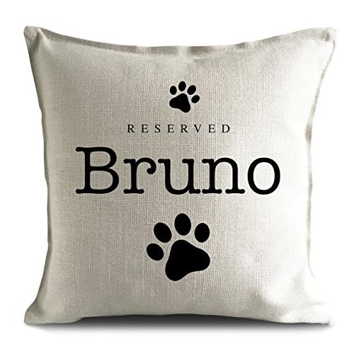 Personalised Dog Breed Reserved Pet Name Strong Cushion Pillow