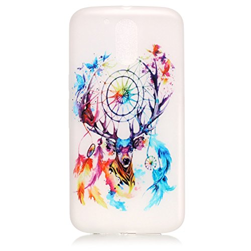 XiaoXiMi Carcasa Motorola Moto G4 PLAY Funda Luminosa de Silicona Caucho Gel para Motorola Moto G4 PLAY Soft TPU Silicone Case Cover Carcasa Protectora Funda Blanda Suave Flexible Caja Delgado Ligero Casco Anti Rasgu  os Anti Choque - Atrapasue  os y los Ciervos XiaoXiMi Carcasa Motorola Moto G4 PLAY Funda Luminosa de Silicona Caucho Gel para Motorola Moto G4 PLAY Soft TPU Silicone Case Cover Carcasa Protectora Funda Blanda Suave Flexible Caja Delgado Ligero Casco Anti Rasgu  os Anti Choque - Atrapasue  os y los Ciervos