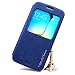 Produktbild Smartphone Hülle Schale Tasche Samsung Galaxy S8 PLUS View Hülle Flip Cover Schutz Hülle Flip Cover Hülle Schale dunkel blau