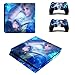 Produktbild Playstation 4 Slim + 2 Controller Aufkleber Schutzfolien Set - Final Fantasy XV (2) /PS4 S