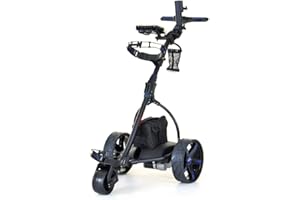 Caddymatic V2 Electric Golf Trolley/Cart With 18 Hole Standard battery With Auto-Distance Functionality