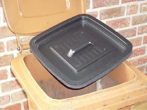 Biotonnendeckel Madenlos für 120 Liter Tonne der Form 1