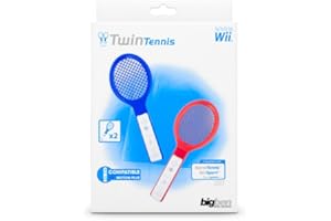 BigBen Interactive Wii - Tennis Racket Twin-Pack