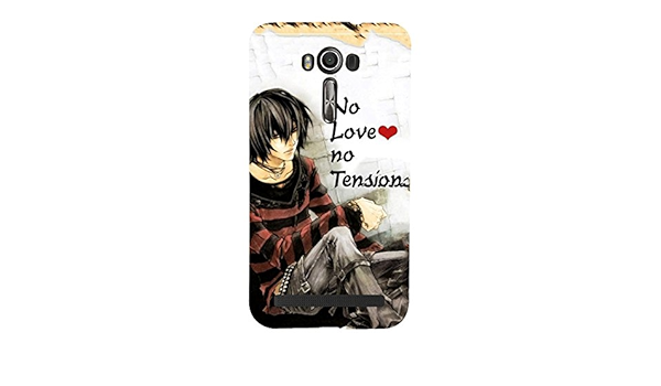 Takkloo No Love No Tension Sad Quote Sad Boy Love Quote Heart Break Quote Boy Sitting Alone Printed Designer Back Case Cover For Asus Zenfone 2 Laser Ze500kl 5 Inches Amazon In Electronics