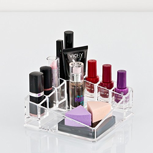 bremermann® Kosmetik-Organizer mit 8 Fächern, quadratisch