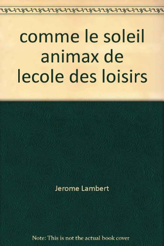 couverture de : Comme le soleil