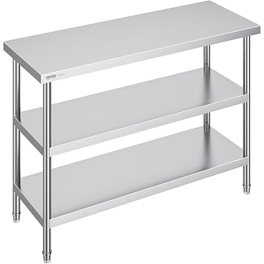 Tavoli acciaio inox per cucine professionali