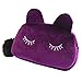 Cute Cartoon Cat Cosmetic Makeup Storage Bag Pen Pencil Pouch Case (Purple)