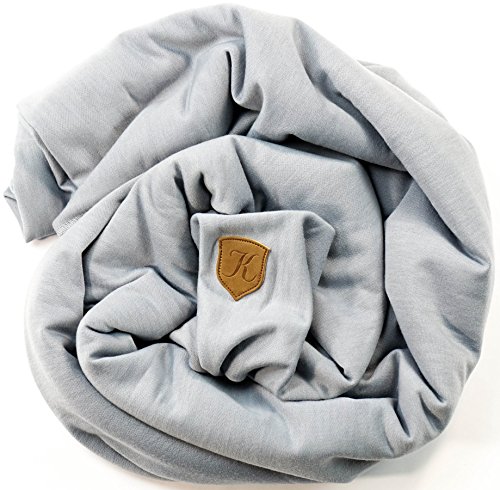 Tragetuch »KREUZER« – edler Look – atmungsaktiv, lang und seidenweich – inkl. Trageanleitung | Babytragetuch | Baby Wrap Sling - 2