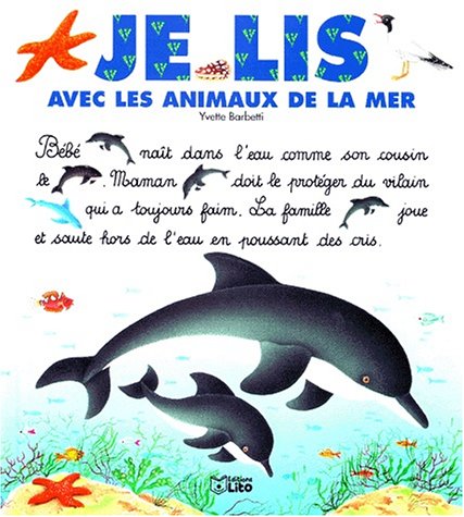 couverture de : Je lis avec les animaux de la mer