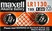 Price comparison product image Maxell - Blíster con 2 pilas de botón alcalinas LR1130, (1,5 V, equivalente a los modelos LR54, G10A, KA54, 189-1, RW89, L1131, V10GA, GP89A, 189, 389A, 390A, AG10 y D189) para cámaras, juguetes, calculadoras, linternas, relojes, punteros láser, etc.