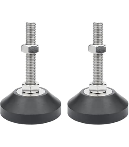 AERZETIX: Patas Pivotantes Ajustables Regulables Para Muebles M10 Para
