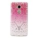Produktbild Lonchee Huawei Honor 5X Hülle,Bunte Muster Weich TPU Handy Hülle Durchsichtig Transparent Etui Cover Case Protective Shell Soft Schutzhülle Telefon Kasten für Huawei Honor 5X – Red Totem