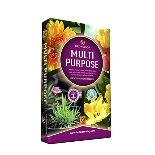 GROWMOOR MULTI PURPOSE COMPOST 20Lt X2