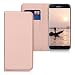 Produktbild kwmobile Hülle Flip Case für Samsung Galaxy S7 edge - Aufklappbare Schutzhülle aus Kunstleder Tasche im Flip Cover Style in Rosegold