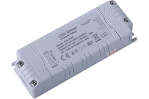 VARICART Sterownik LED 12 V 20 W ściemniany transformator LED TRIAC 240 V do 12 V DC 1,66 A, zasilacz o stałym napięciu, transformatory niskiego napięcia do taśm LED, do szafek G4 MR11 MR16 żarówek