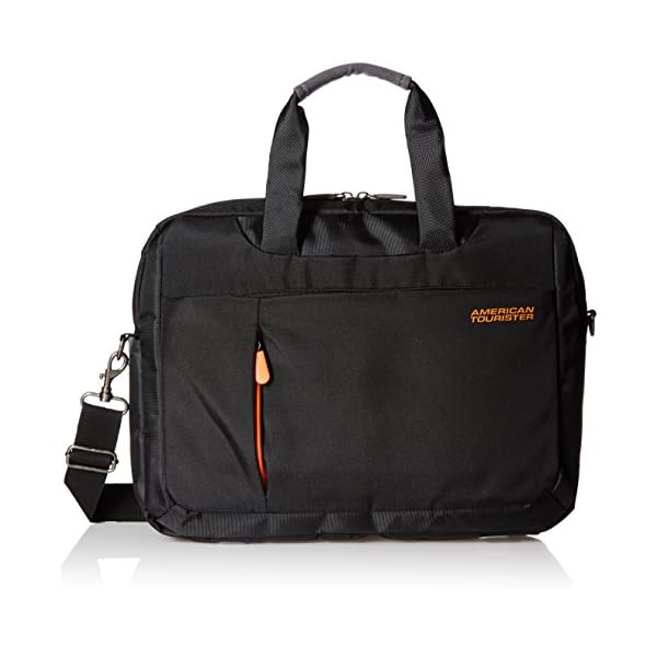 american tourister activair polyester 13 ltrs black laptop bag