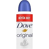Dove Original Kadın Sprey Deodorant, Nemlendirici Krem Etkili, 200ml, B&uuml;y&uuml;k Boy