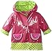Wippette Baby-Girls Infant Watermelon Shiny Rainwear, Fuchsia, 18 Months Color: Fuchsia Size: 18 Months