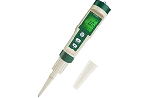 INFURIDER pH Tester Kit, YF-T9-YY1030 Food ph Meter,Digital ph Tester Pen for Bread, Cheese, Sauce, Kombucha, Soil, Water, Sushi Rice ph Tester with ATC，℃ and ℉
