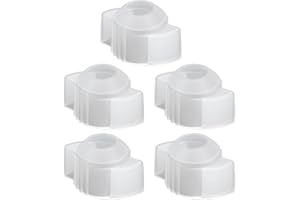 HYWHUYANG 5pcs Cylindrical Door Knob Cover, Thickened Soft Bumper Pad, Soft Silicone Door Knob Gloves, Room Door Lock Bumper Cover, Door Knob Cover Grips Anti-Slip,for All Door Knobs Universal Size