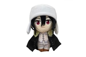 Puruuige Bungo bezpańskie psy pluszowa poduszka lalka postacie anime Fiodor Dostoyevsky, anime kreskówka urocze poduszki dekoracyjne figurka pluszowa wypchana miękka dla fanów, 20CM