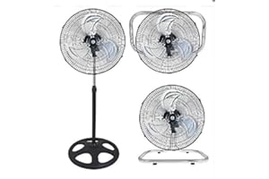 VENTILATORE VINCO 3 IN 1 PIANTANA A PARETE E DA APPOGGIO VINCO 70718 3 VELOCITA' 90W OSCILLAZIONE AUTOMATICA