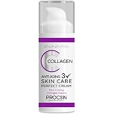 PROCSIN Anti-Aging Etkili Collagen Krem, Yaşlanma & Kırışıklık Karşıtı, Cilt Sıkılaştırıcı & Yenileyici, G&uuml;nl&uuml;k Bakım, 50 ML